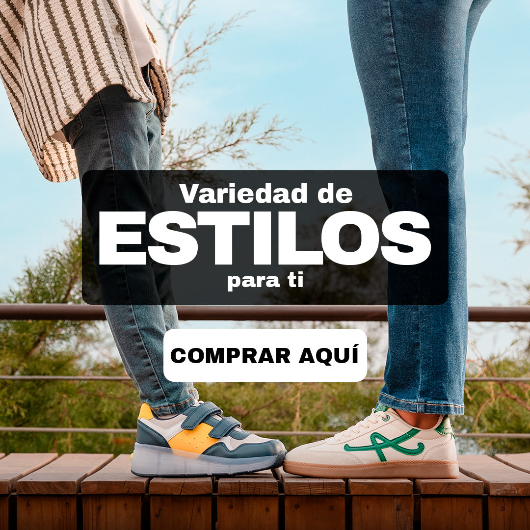 Zapatos variedad de estilos