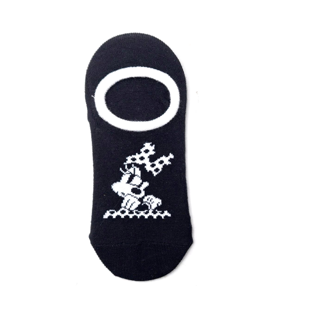 Calcetines Minnie negro para Mujer